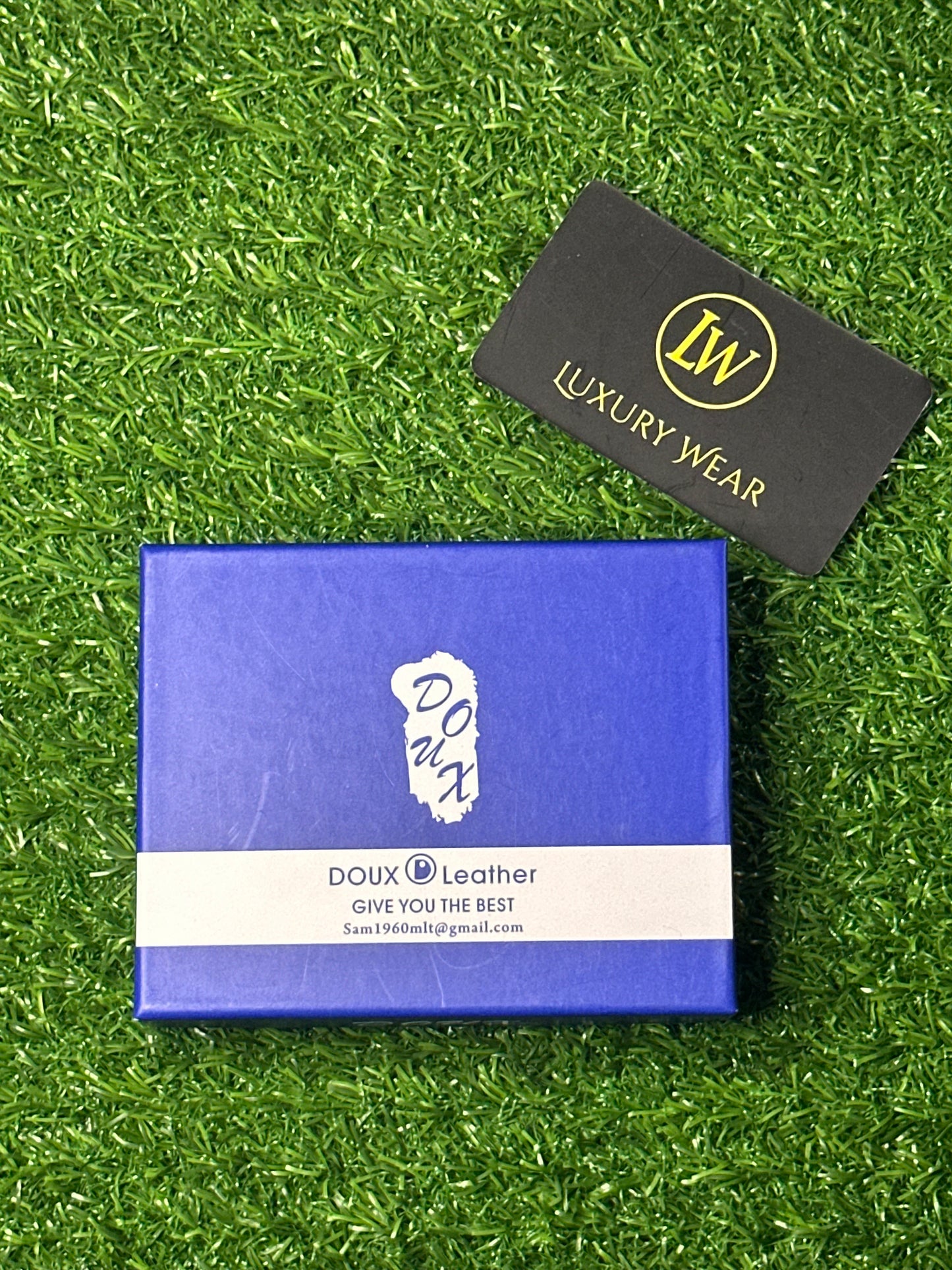 DOUX Premium Leather Wallet | Black