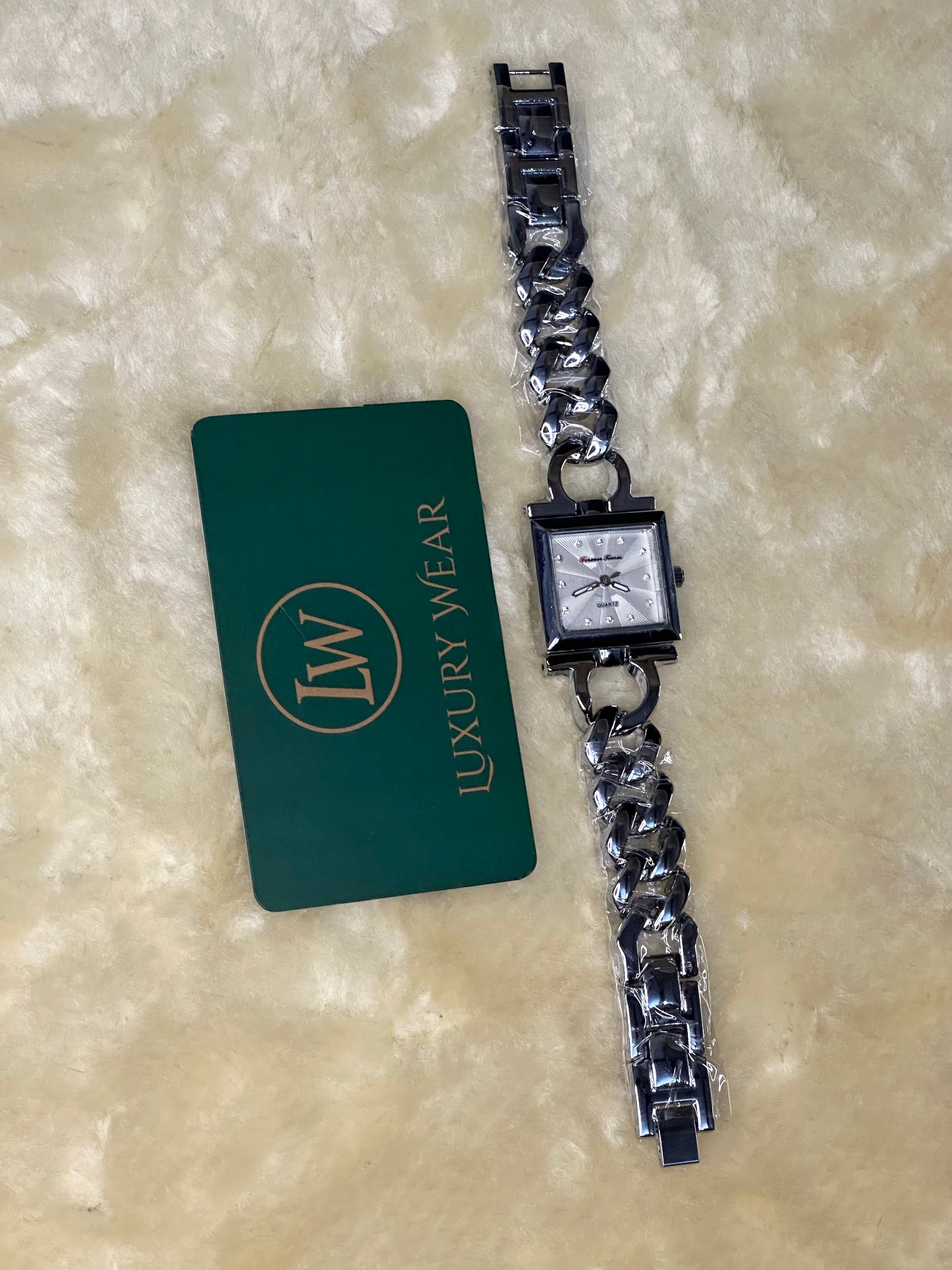 Forever Times Square Dial Womens Watch | Silver