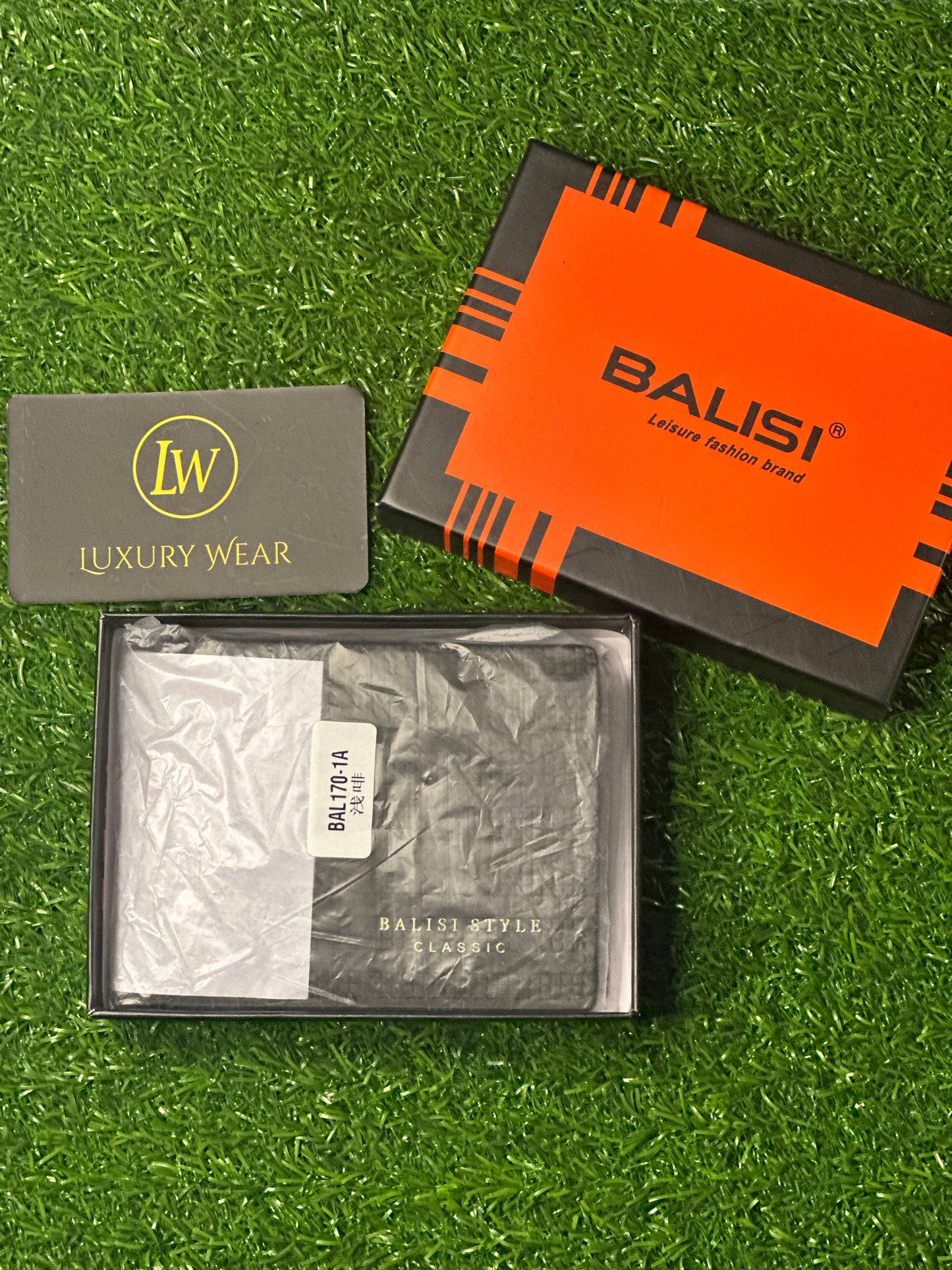BALISI Classic Style Mens Wallet | Black Colour