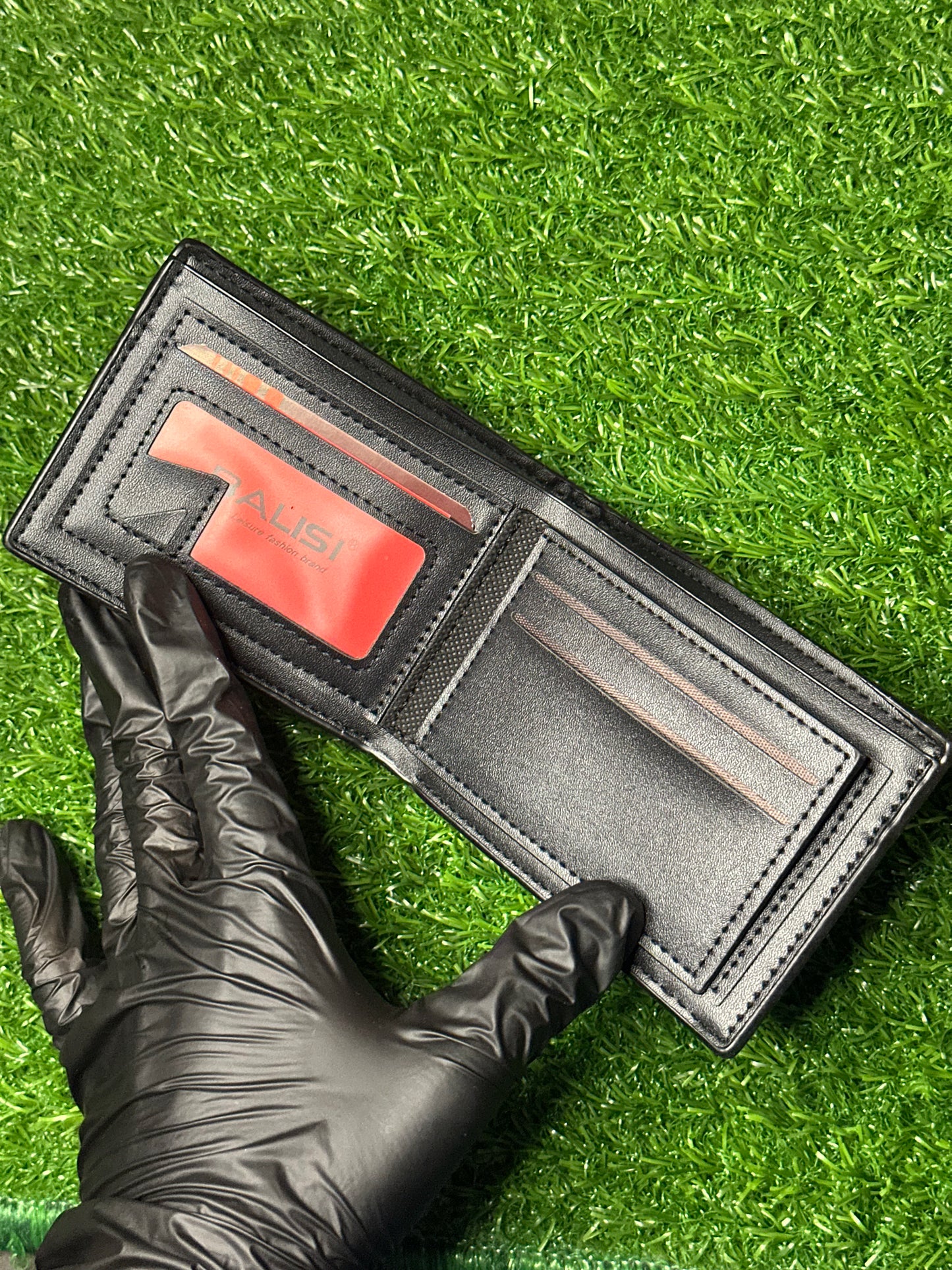 BALISI Classic Style Mens Wallet | Black Colour