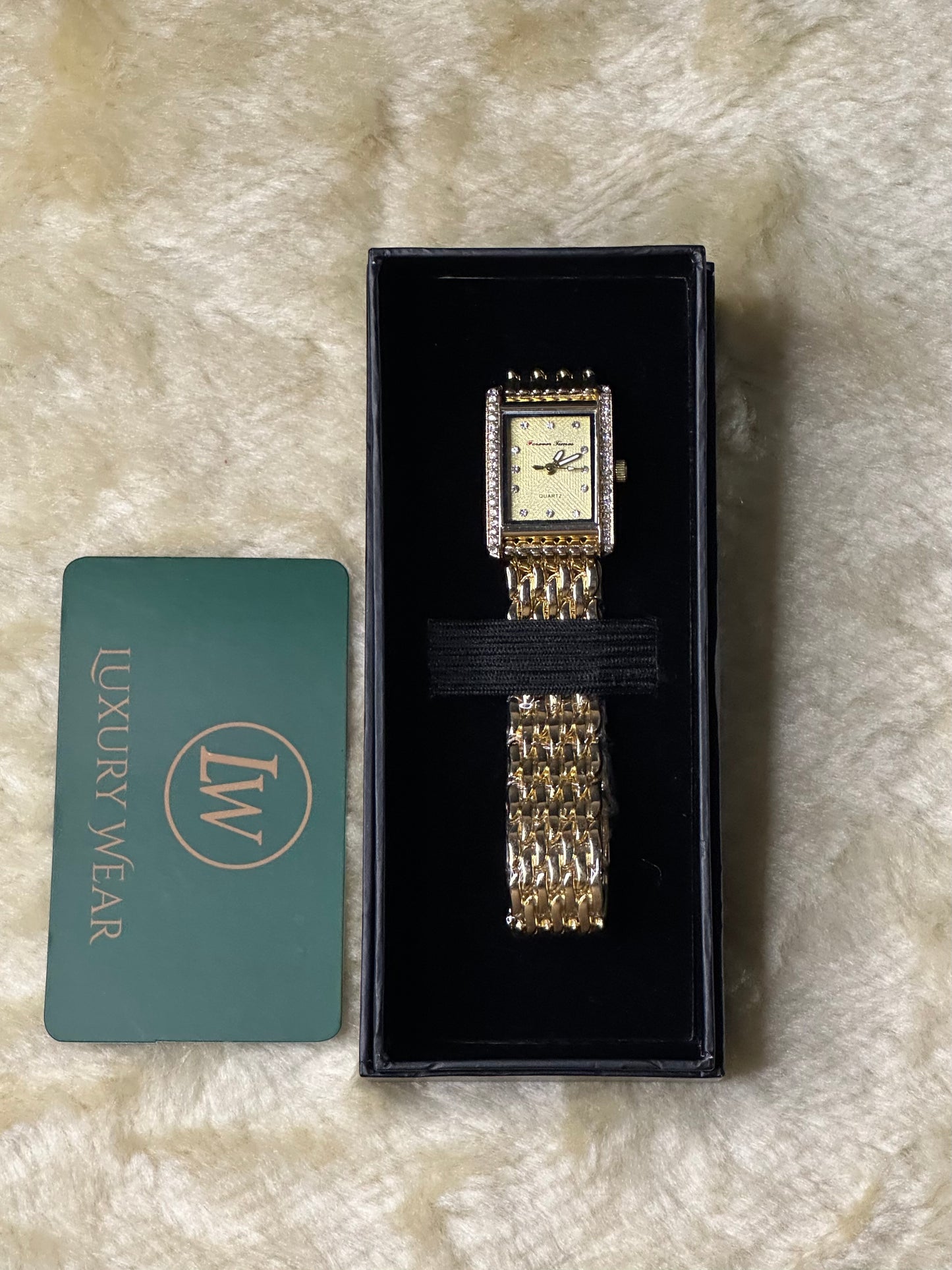 Forever Times Womens Quartz Watch | Golden