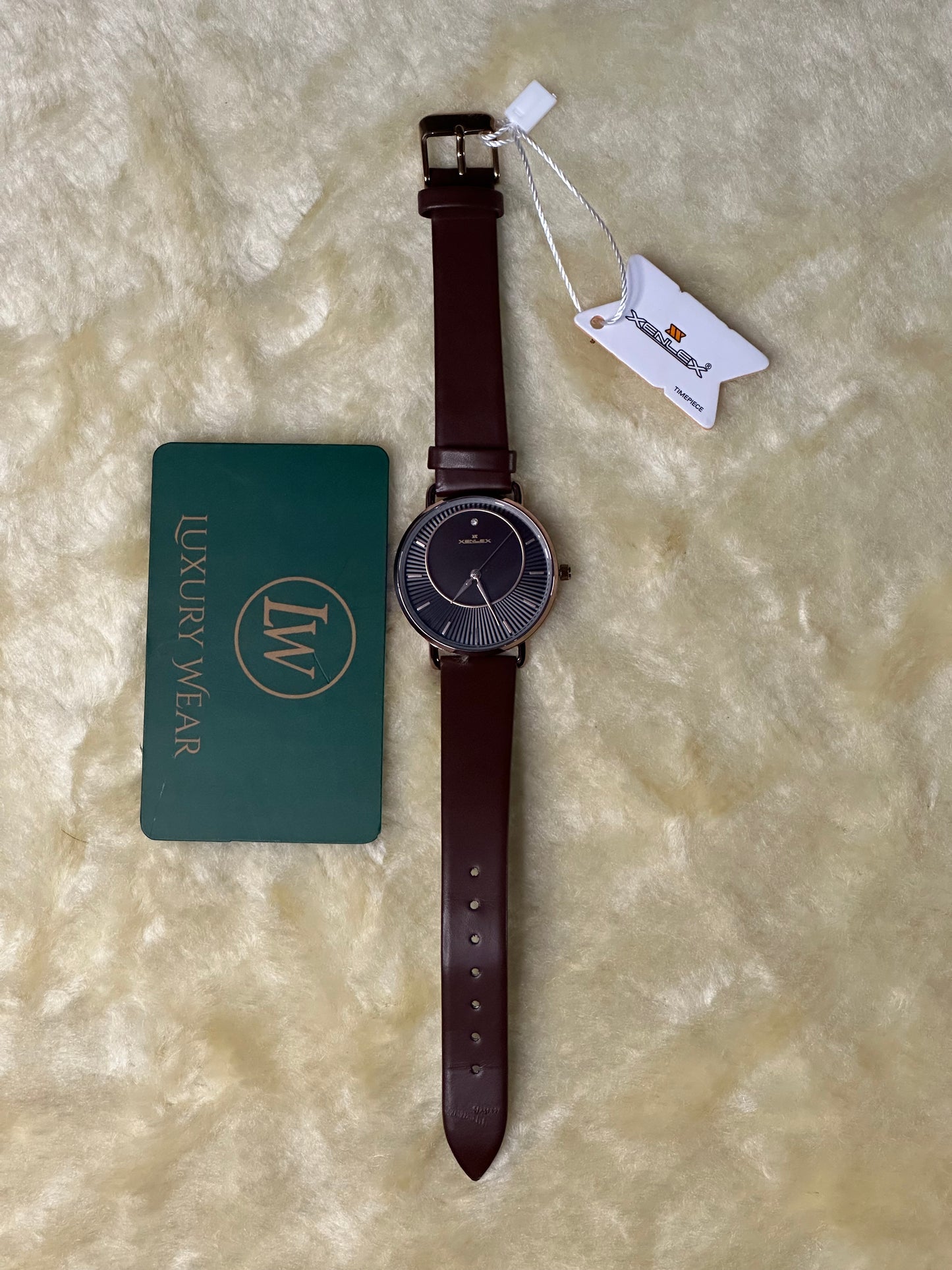 Xenlex High Quality Womens Strap Watch | Brown