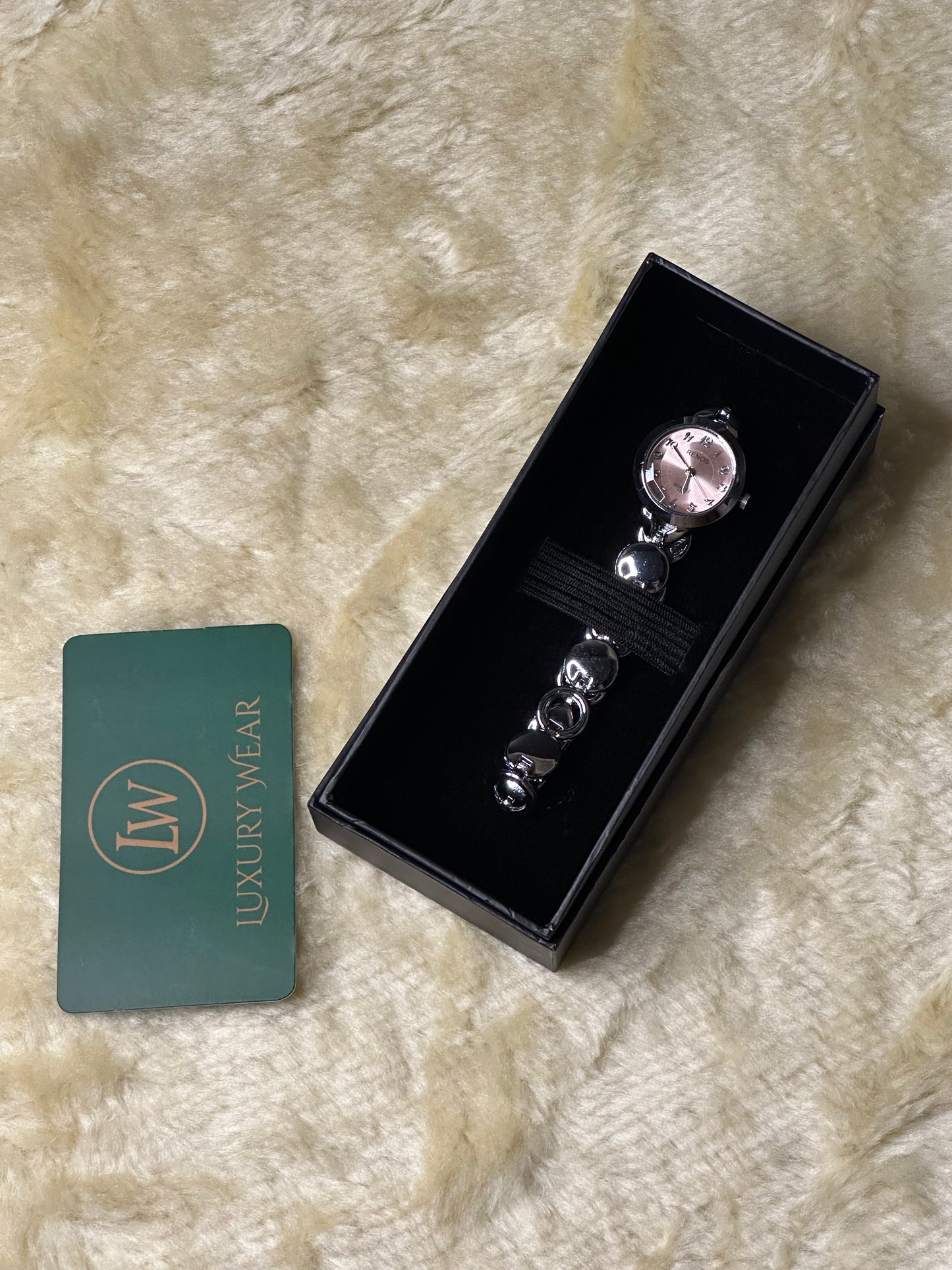 Renos Womens Watch | Peach Dial