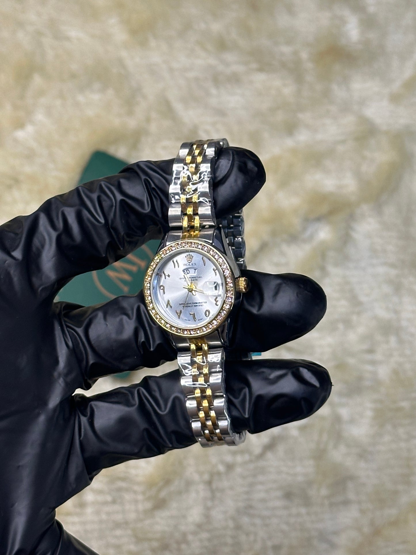 Rolex Day-Date Silver Dial | Womens