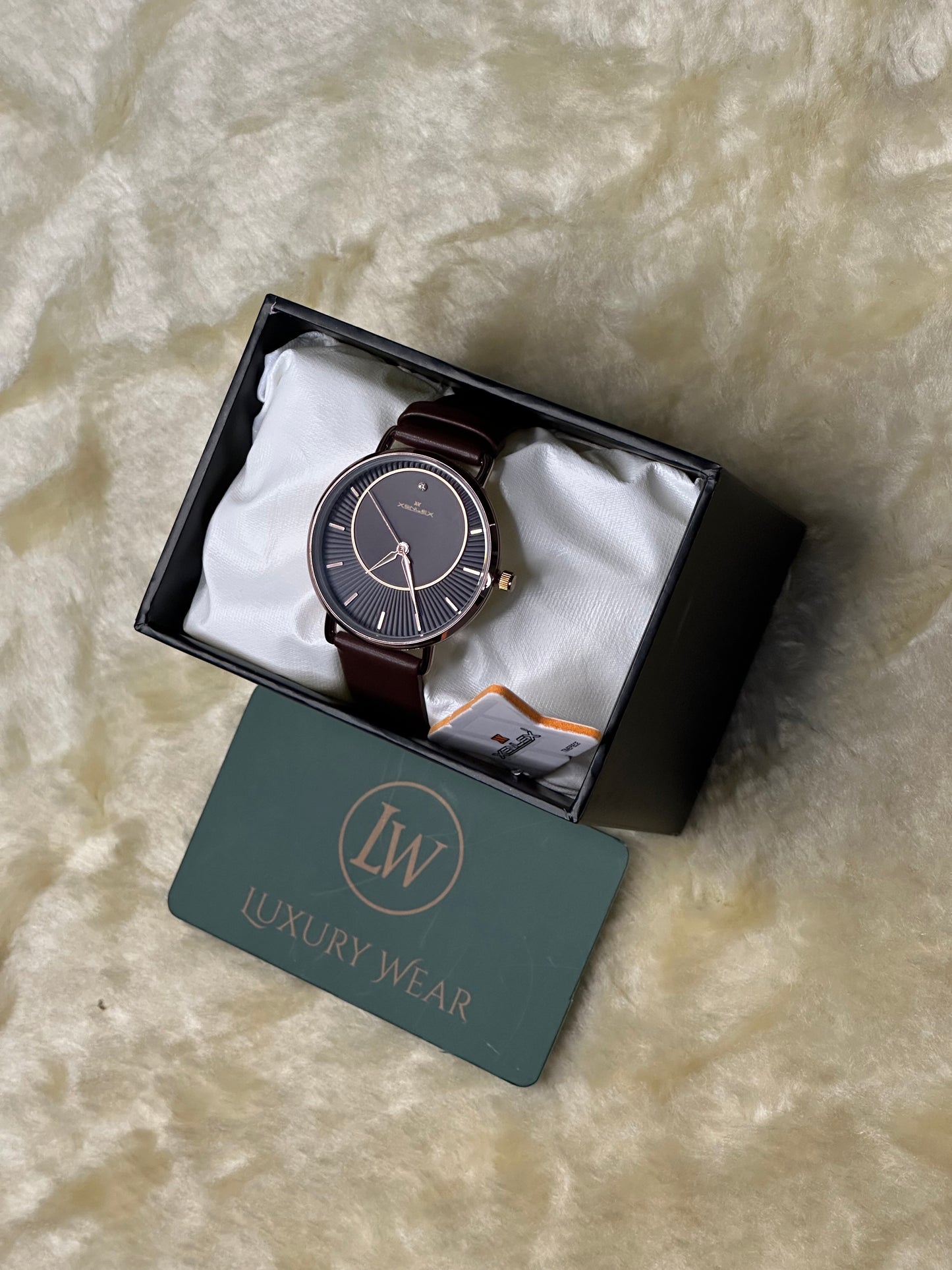 Xenlex High Quality Womens Strap Watch | Brown
