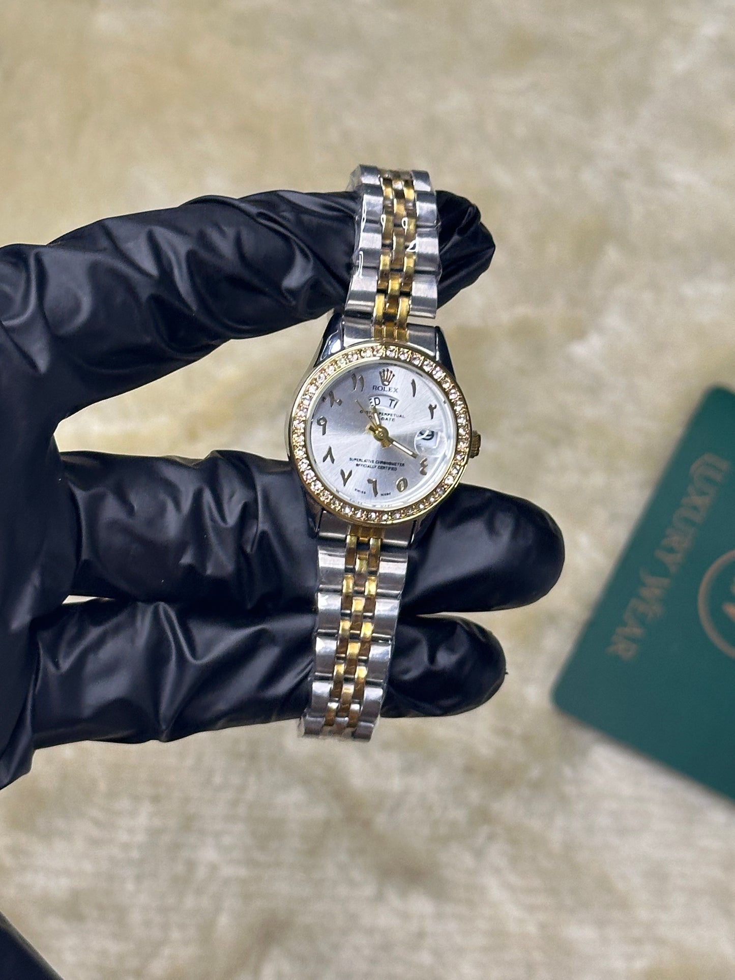 Rolex Day-Date Silver Dial | Womens