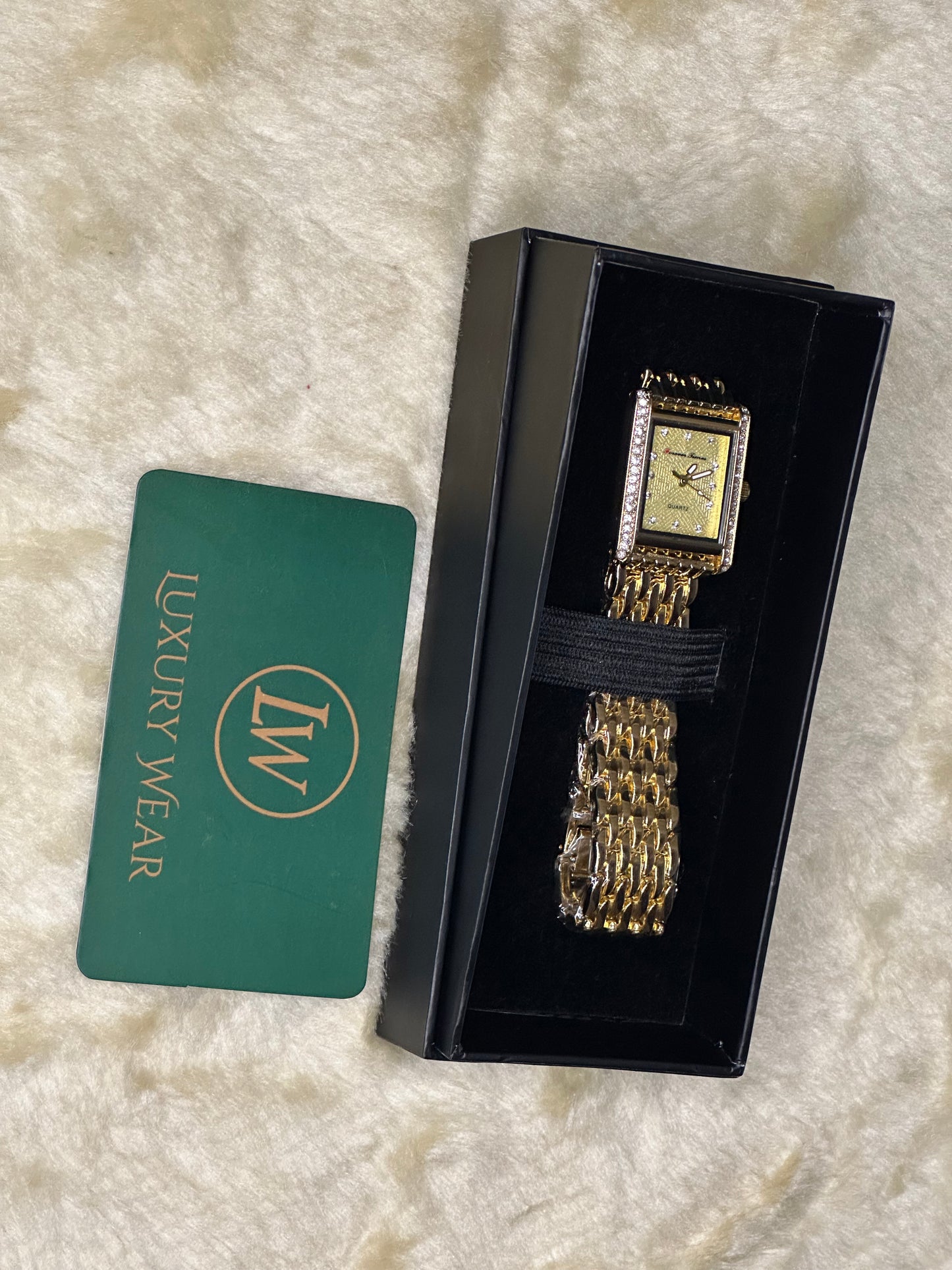 Forever Times Womens Quartz Watch | Golden