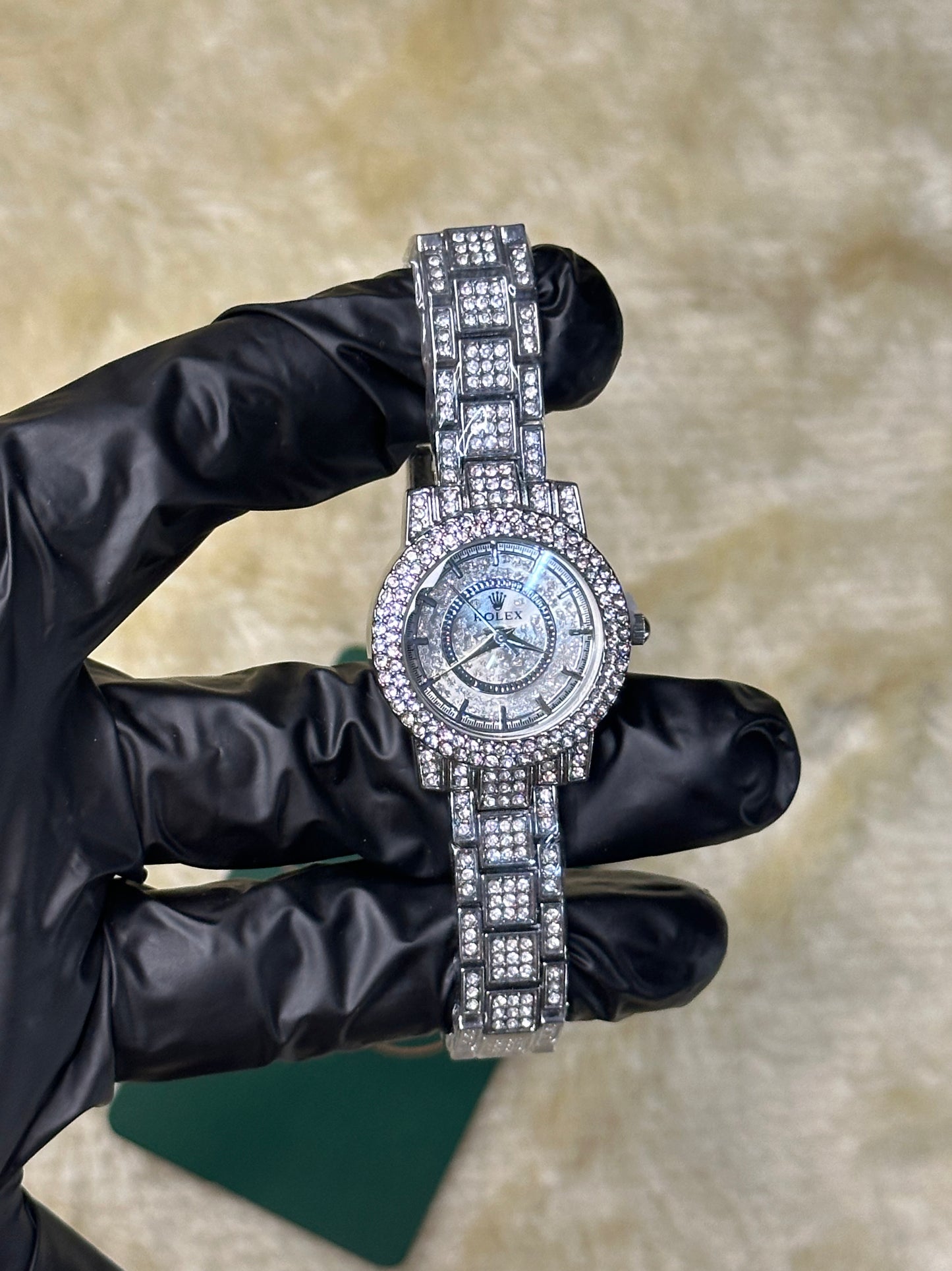 Rolex Day-Date Silver Stones | Premium Watch